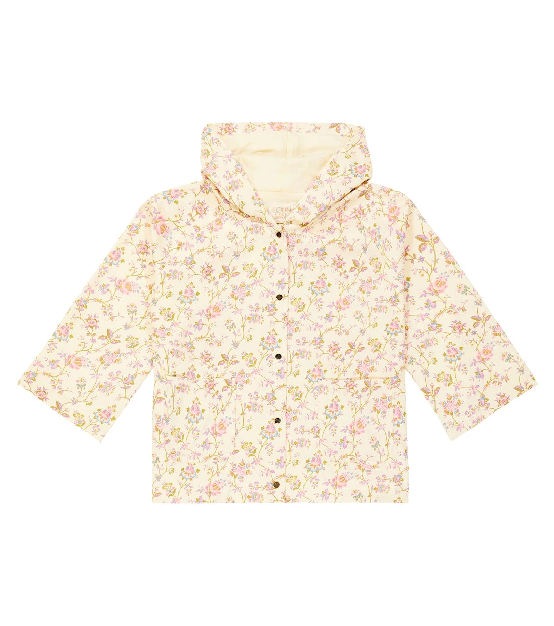 Louise Misha - Felvet floral raincoat