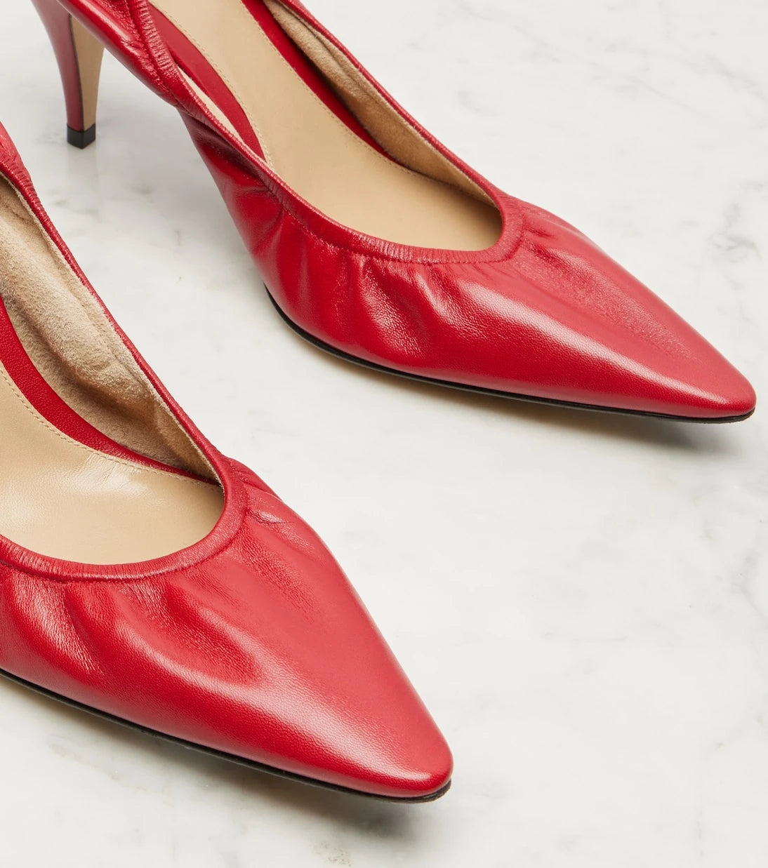The Row - Liisa leather pumps
