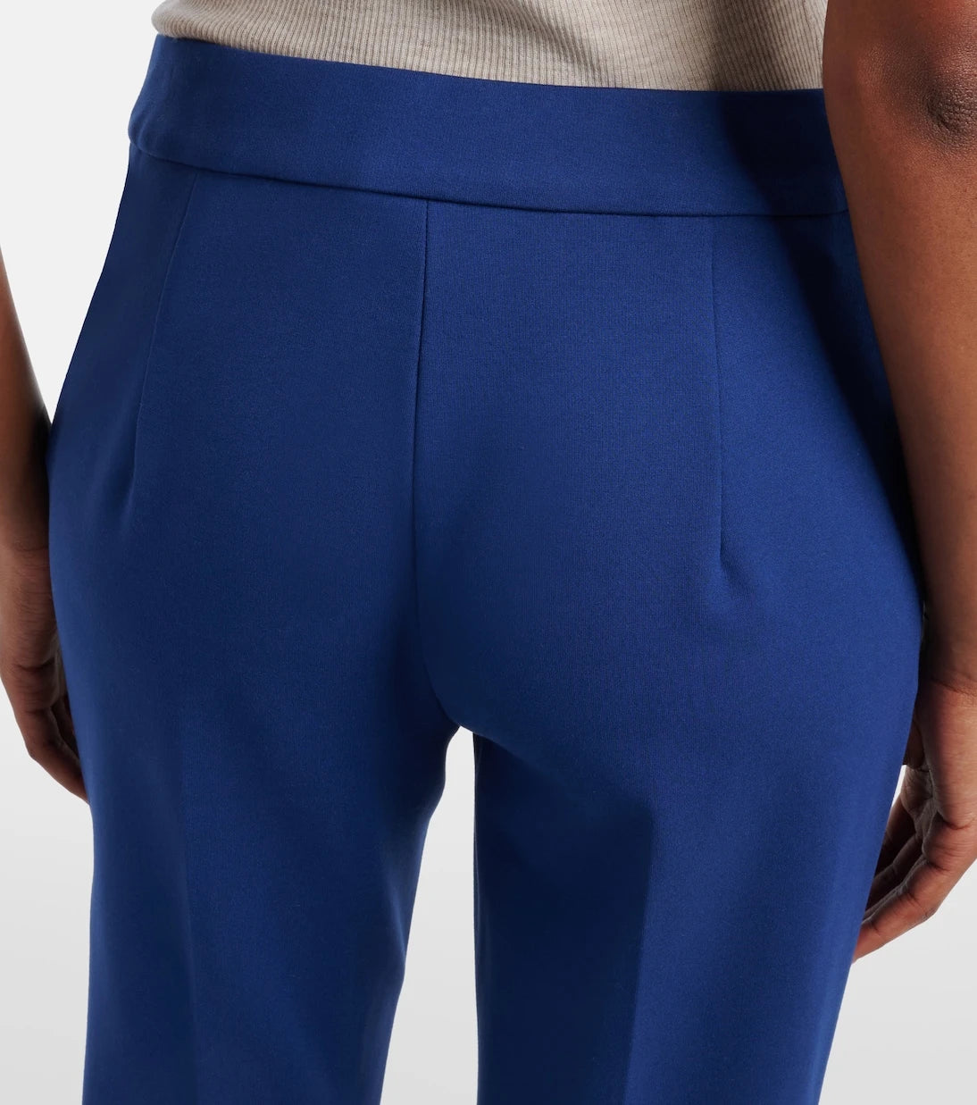 Max Mara - Pegno jersey cropped slim pants