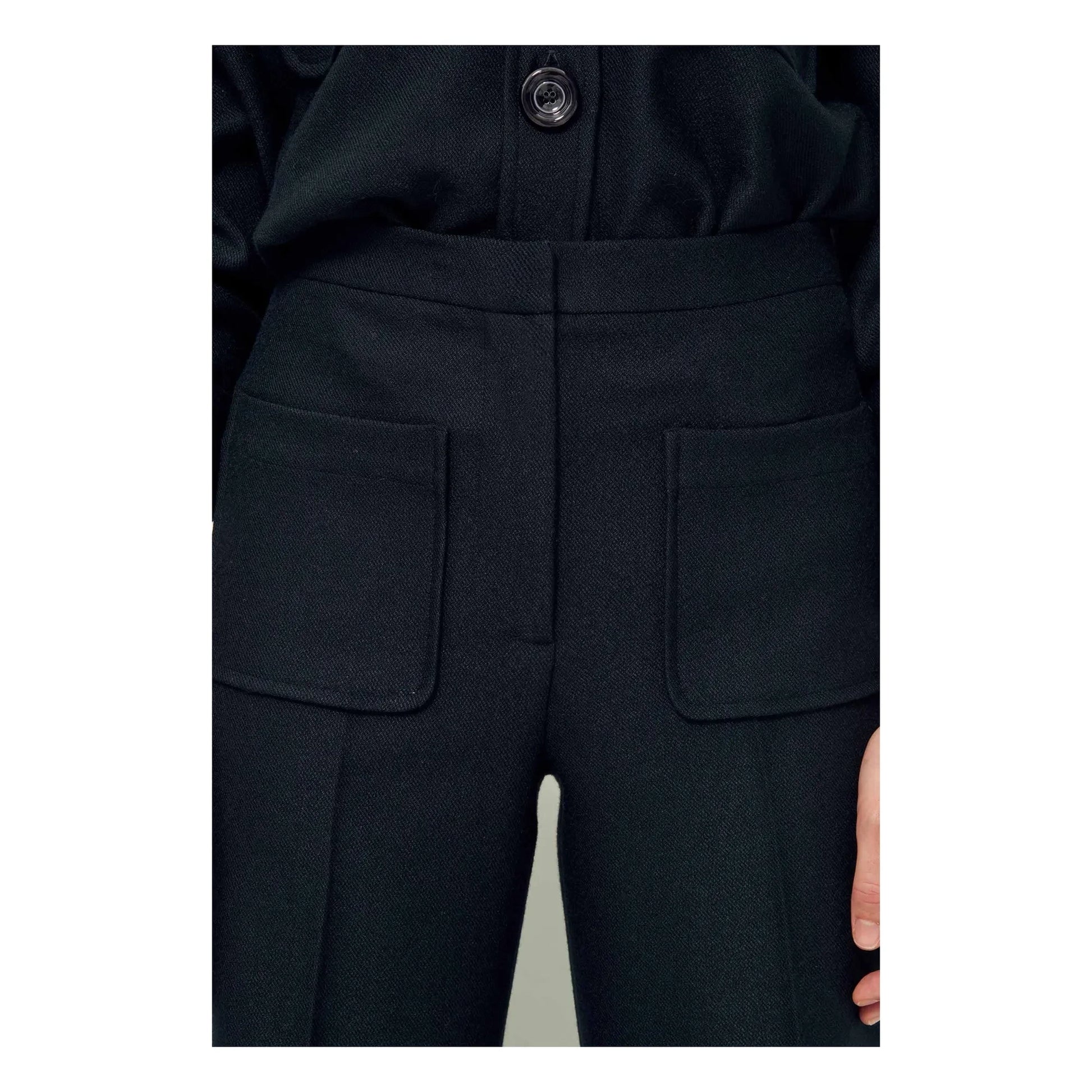 Sessùn - Alberwool Recycled Fiber Pants | Black