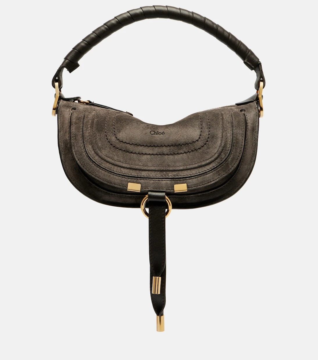 Chloé - Marcie Mini suede shoulder bag