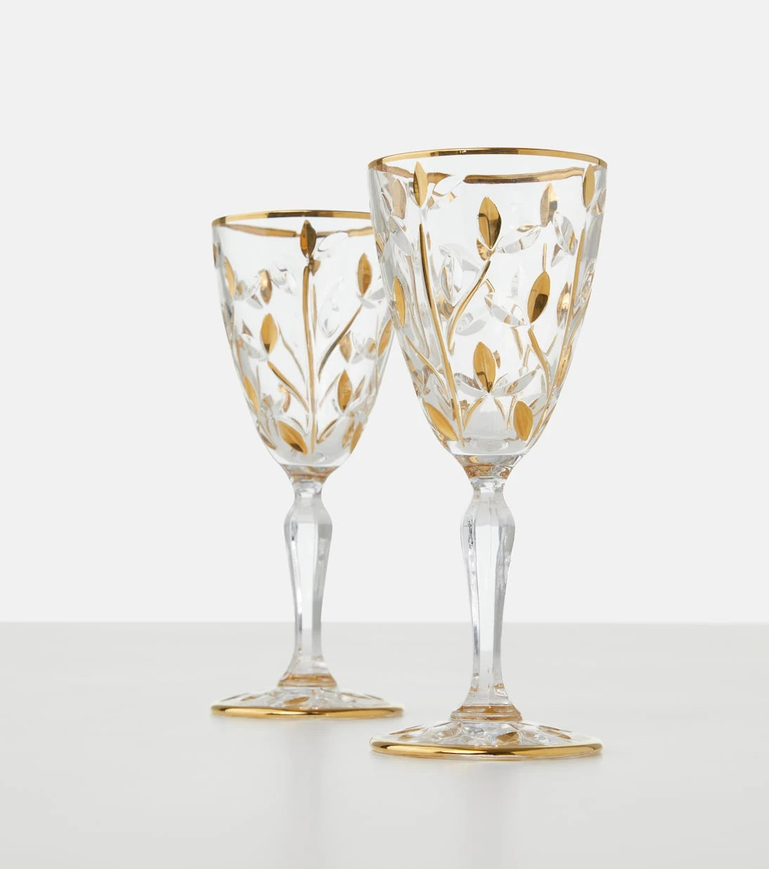 Les-Ottomans - Set of 4 crystal wine glasses