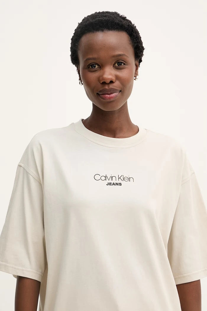 Calvin Klein Jeans Pamuklu Kadın Tişört