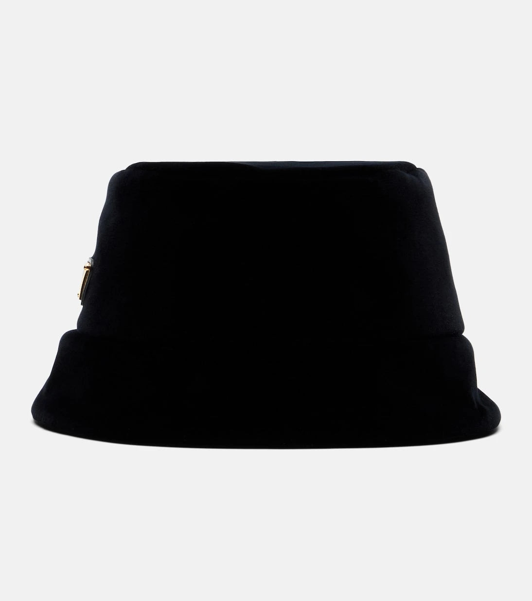Prada - Cotton velvet bucket hat