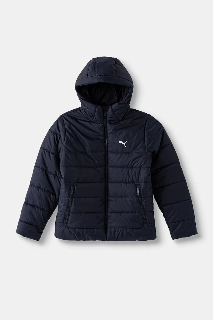 Puma Çocuk İçin Kapitoneli Mont ESS Hooded Padded Jacket