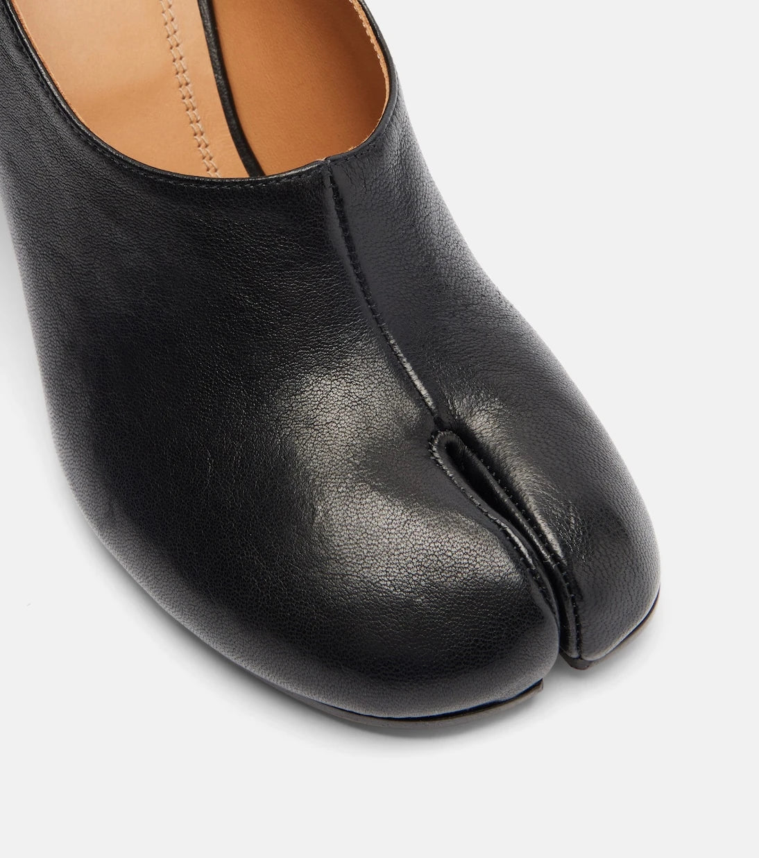 Maison Margiela - Tabi 80 leather pumps