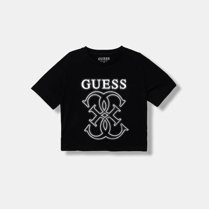 Детска памучна тениска Guess