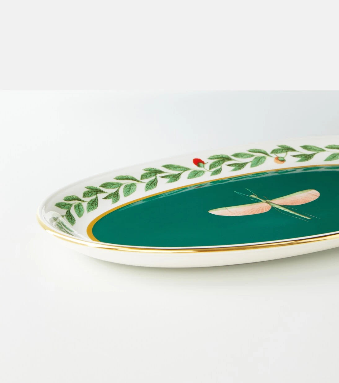 La DoubleJ - Libellula porcelain platter