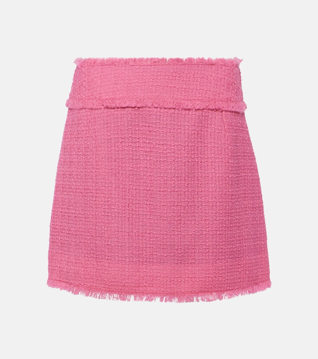 Dolce&Gabbana - Wool-blend tweed miniskirt