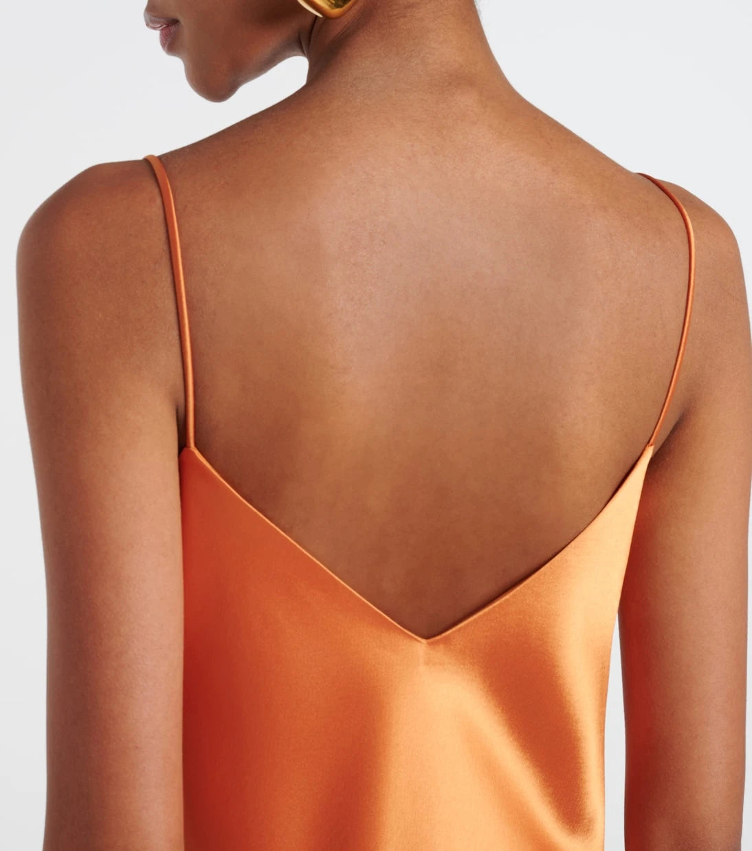 Galvan - Provence satin slip dress
