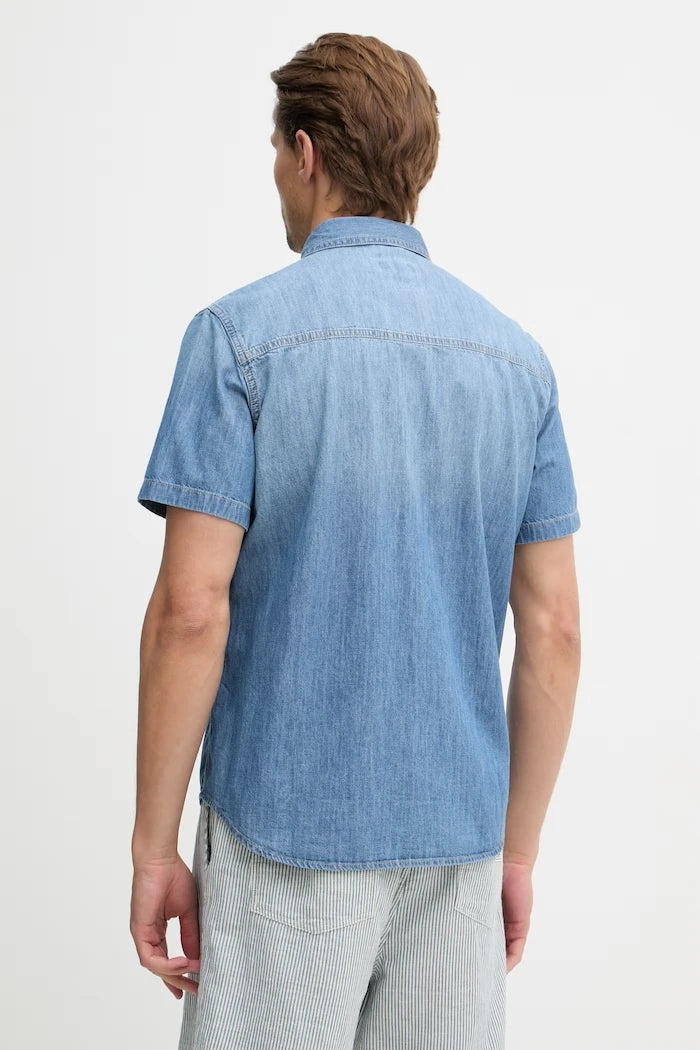 Guess Jeans риза мъжка от деним