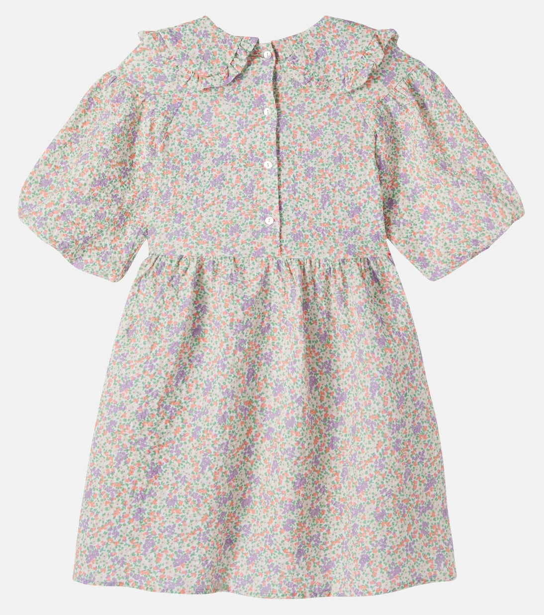 Cozmo - Clove floral cotton dress