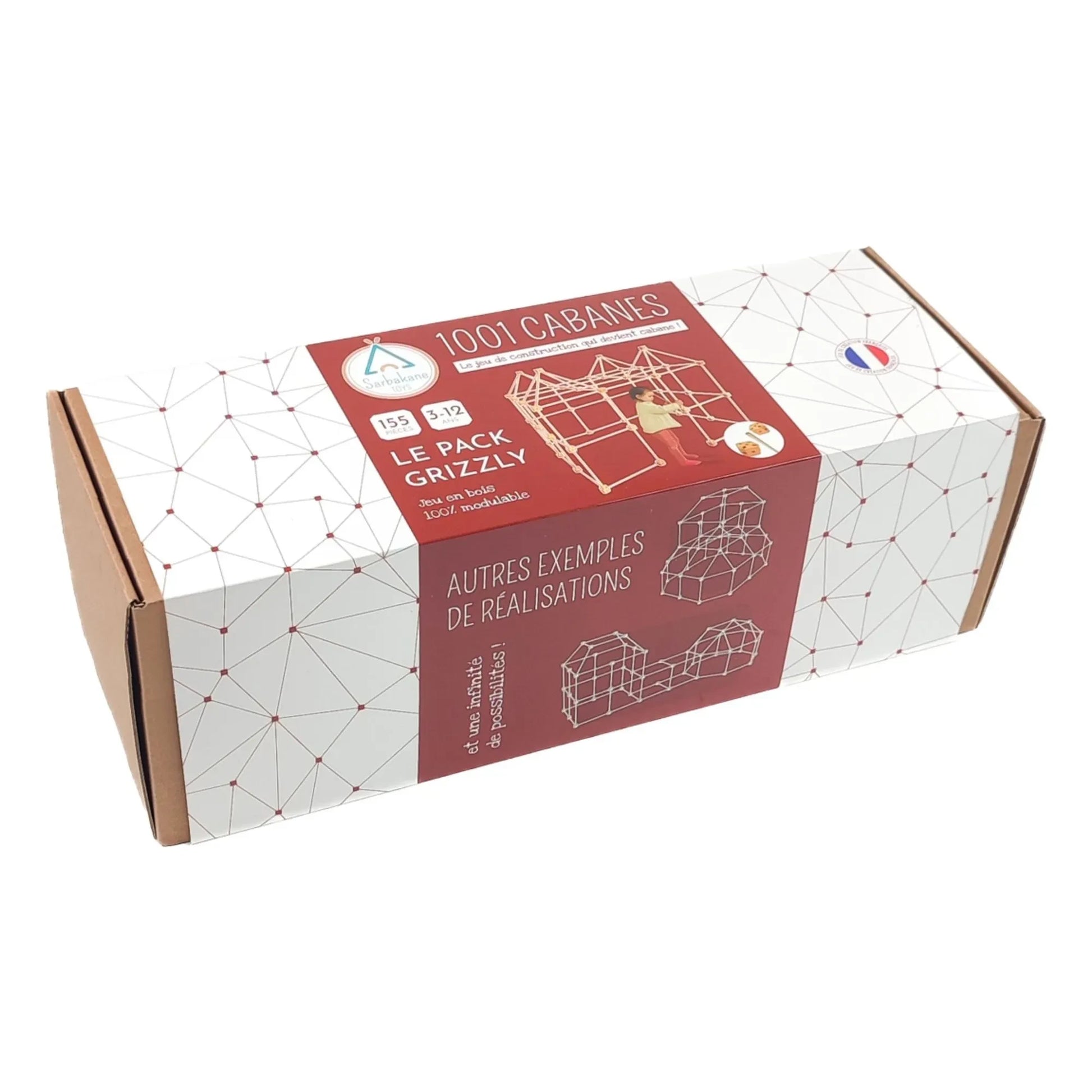 Sarbakane - Cabin to build - Grizzly Pack - 155 pieces