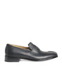 MM6 Maison Margiela Leather Debossed Logo Loafers