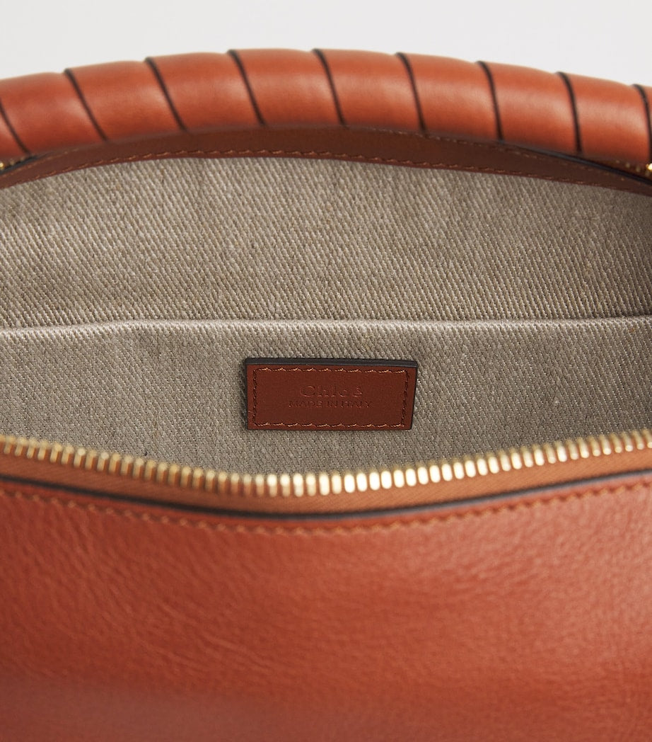 Small Leather Marcie Shoulder Bag