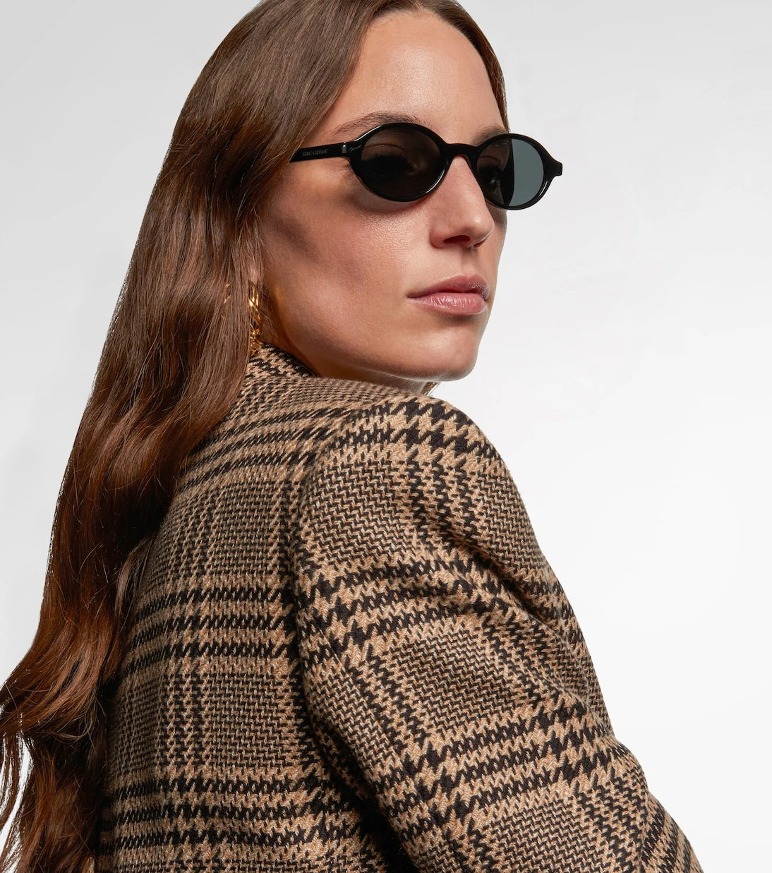Saint Laurent - SL 751 Jeanne oval sunglasses