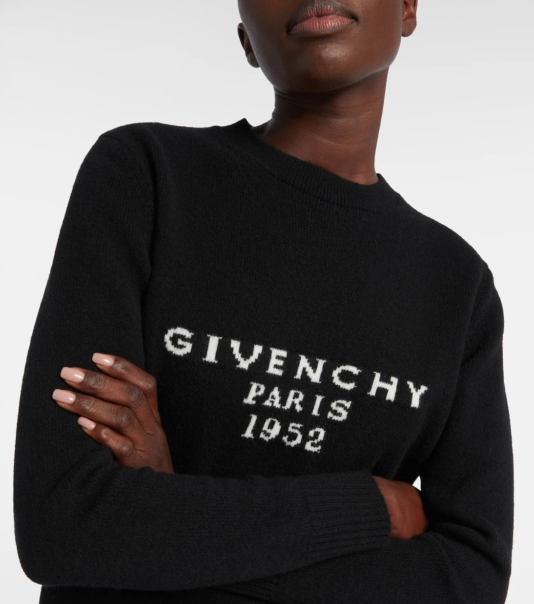 Givenchy - Logo wool and cashmere sweater