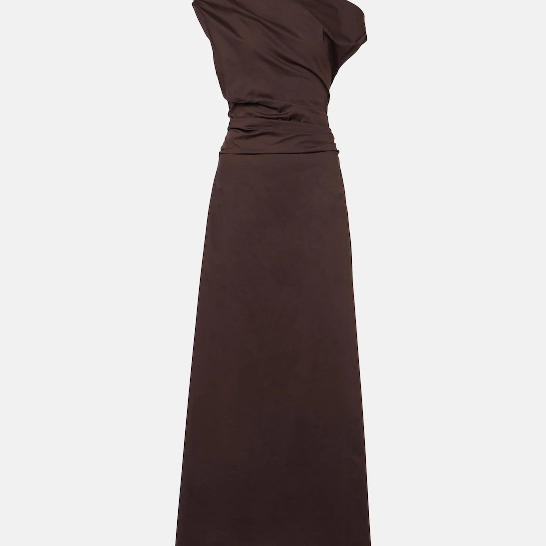 Staud - Phare one-shoulder cotton maxi dress