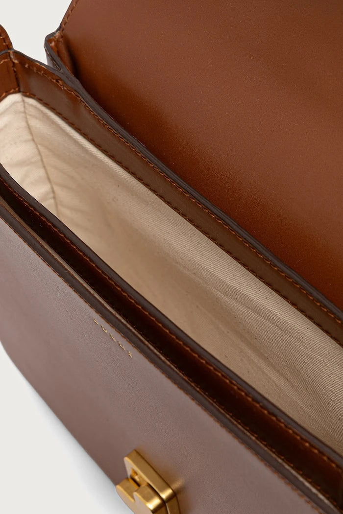BELLISSIMA MAXI deri kadın crossbody çanta