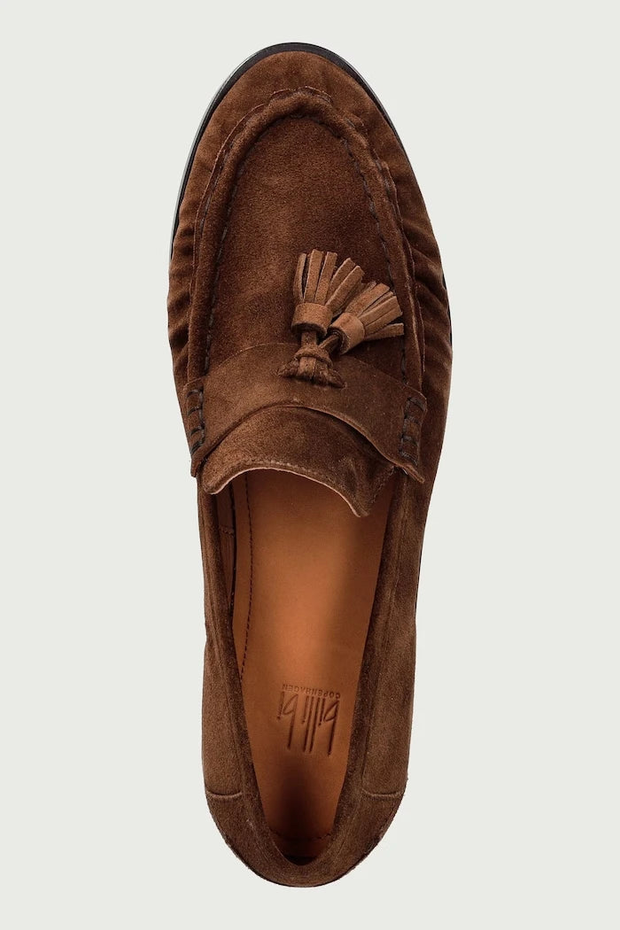 Kadın süet mokasenler Arabica babysilk suede 554