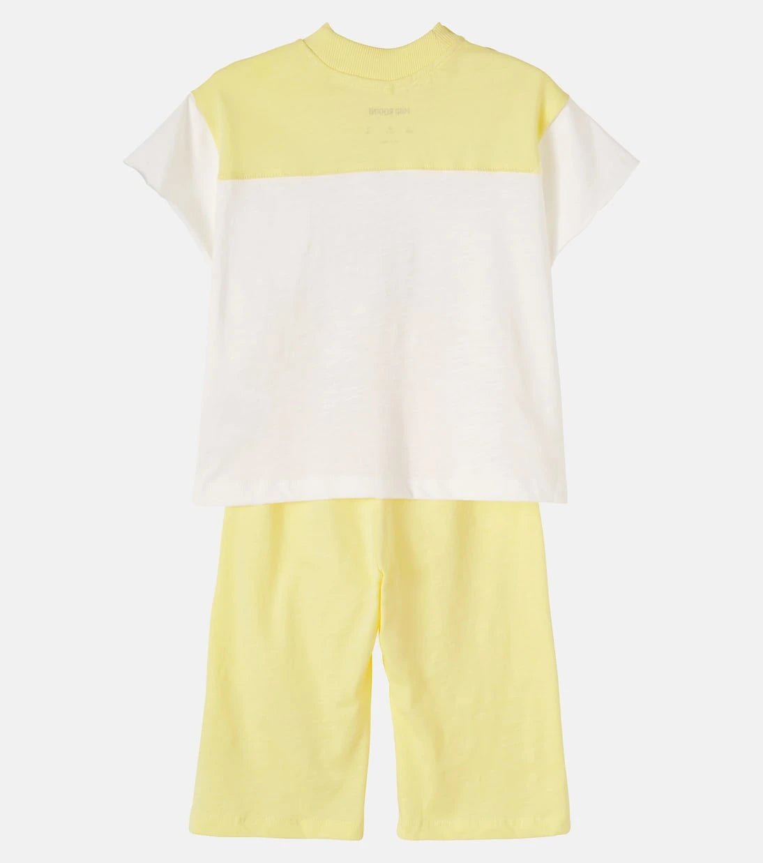 Mini Rodini - Baby Dog printed jersey top and pants set