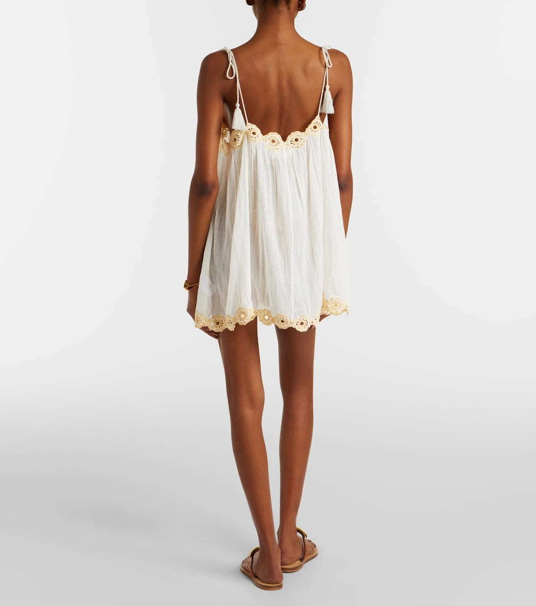 Ulla Johnson - Tula crochet-trimmed cotton beach dress