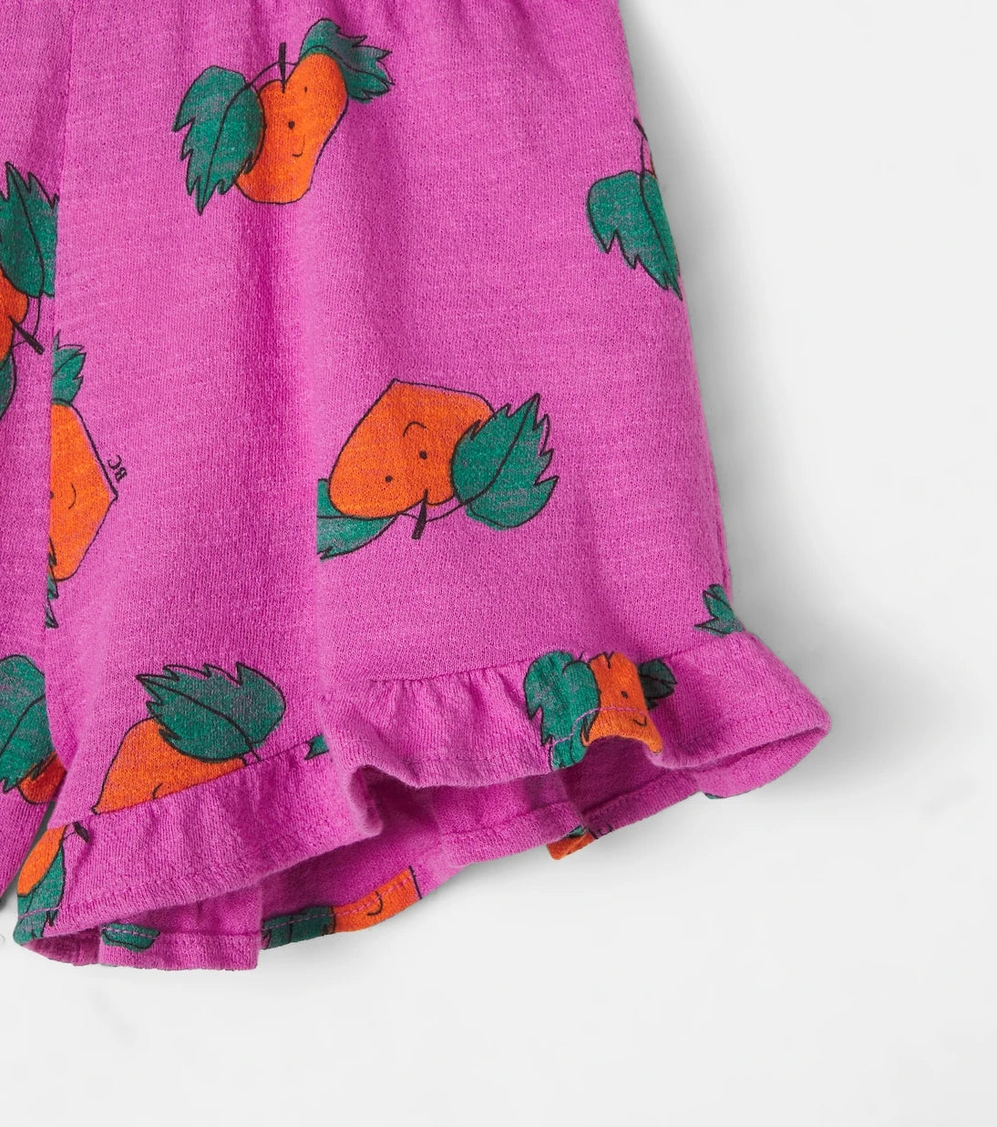 Bobo Choses - Printed ruffled cotton shorts