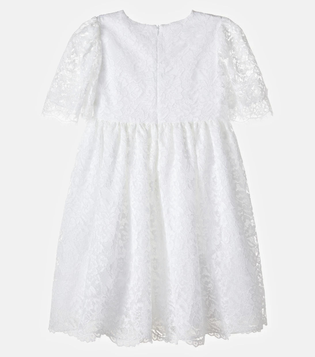 Patachou - Bow-detail lace dress