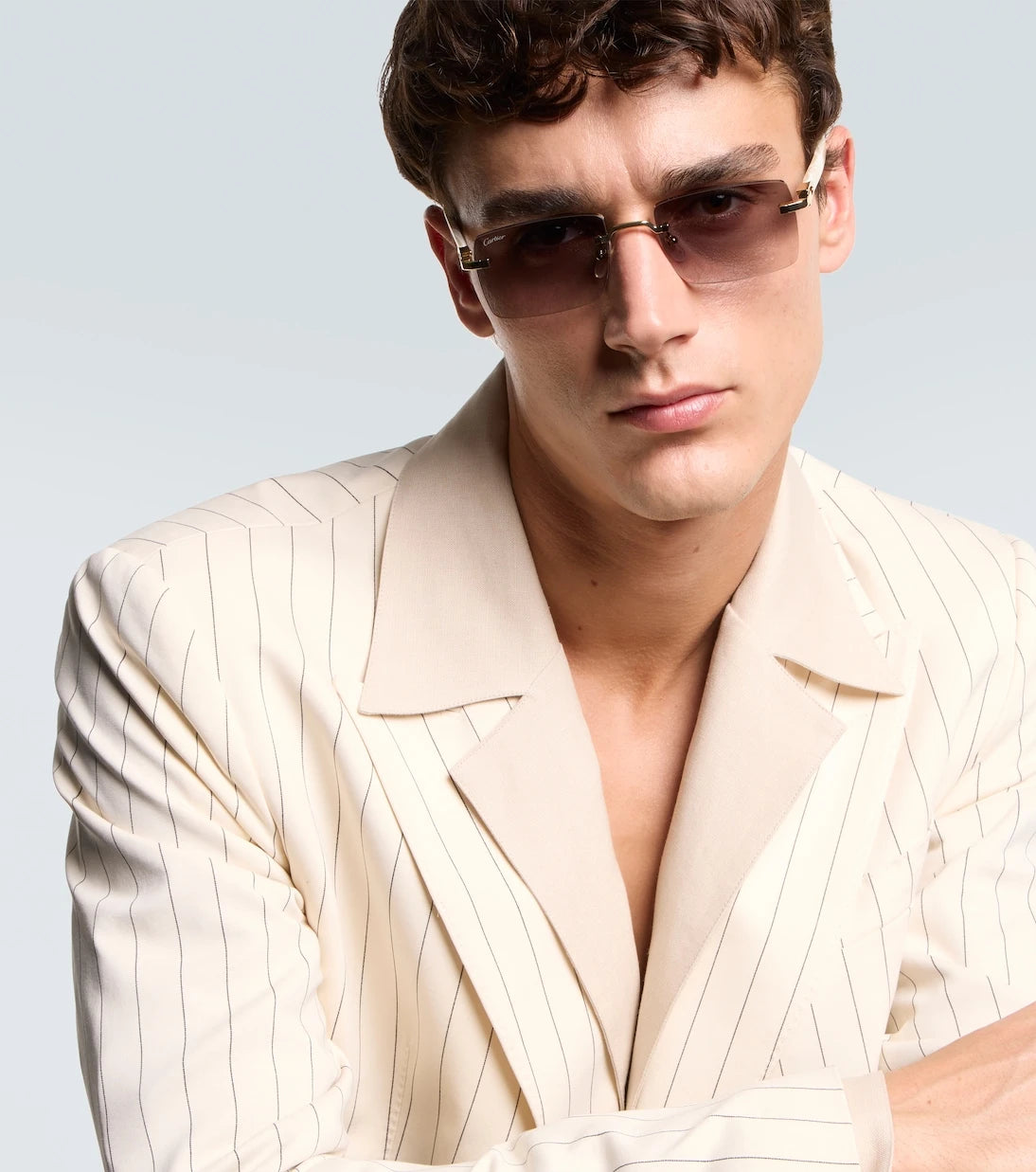 Cartier Eyewear Collection - Signature C De Cartier rectangular sunglasses