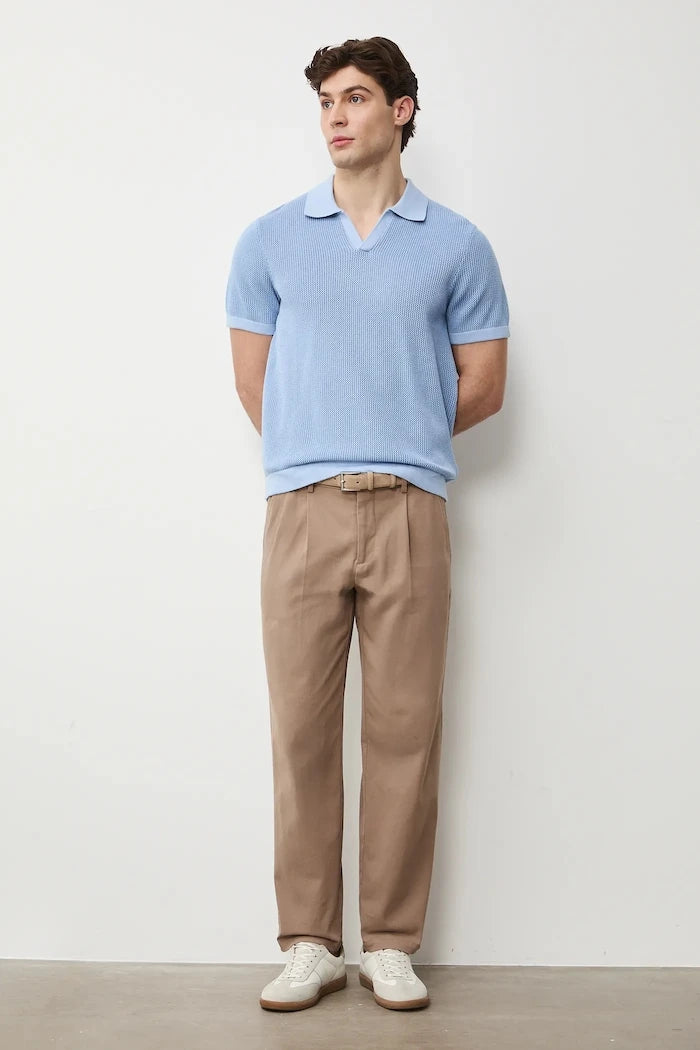 Medicine мъжка тениска с яка памучна