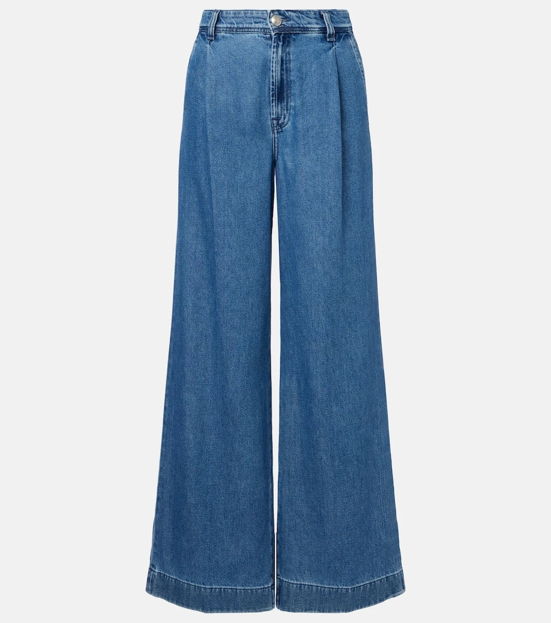 7 For All Mankind - Pleated wide-leg jeans