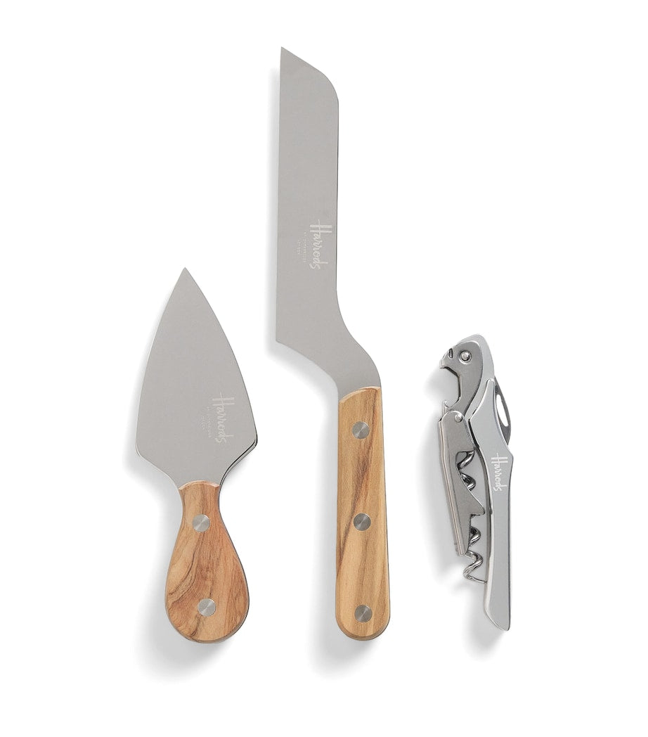 Harrods Cheese & Wine Set