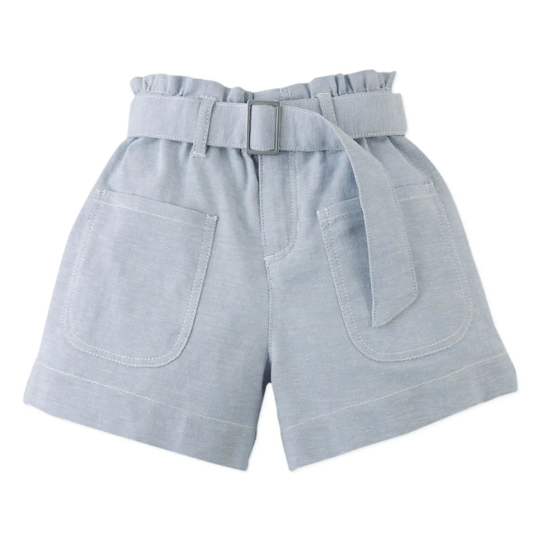 Gingersnaps - Amara Belt Short | Light Blue