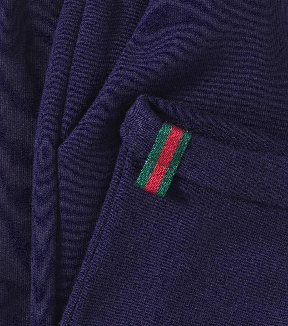 Gucci Kids - بنطال رياضي قطني جيرسيه بخط ويب