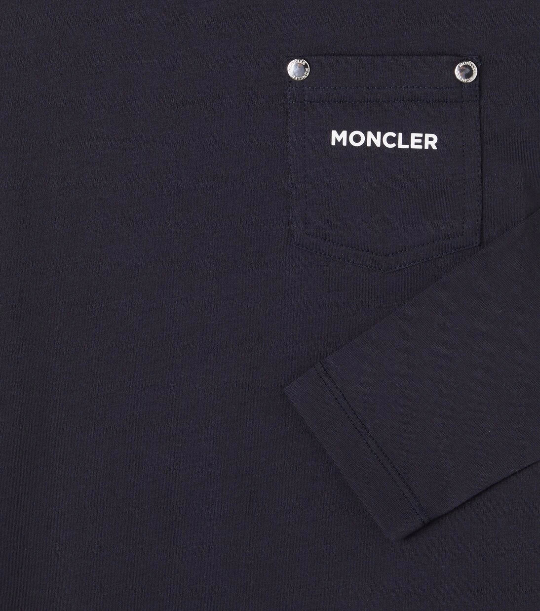Moncler Enfant - Logo cotton jersey T-shirt