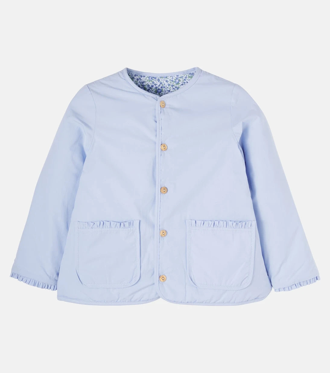 La Coqueta - Anneliese reversible cotton and linen jacket