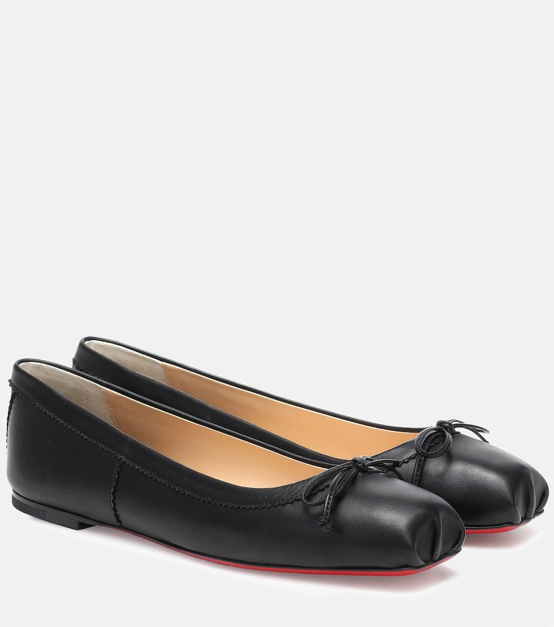 Christian Louboutin - Mamadrague leather ballet flats