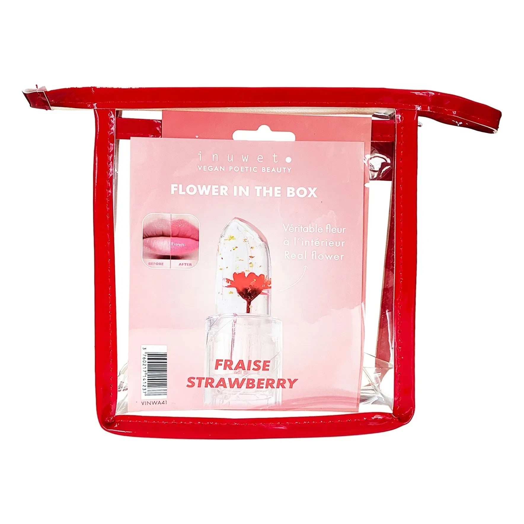 Inuwet - Berry pencil case | Red