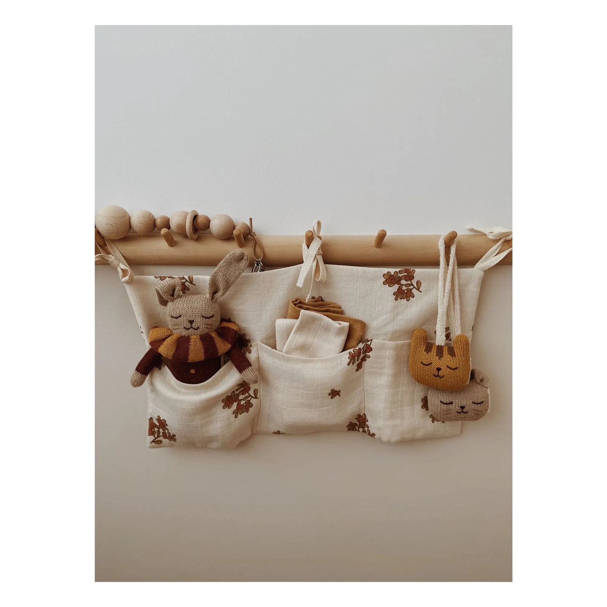 Main Sauvage - Tiger Hanging Toy | Ochre