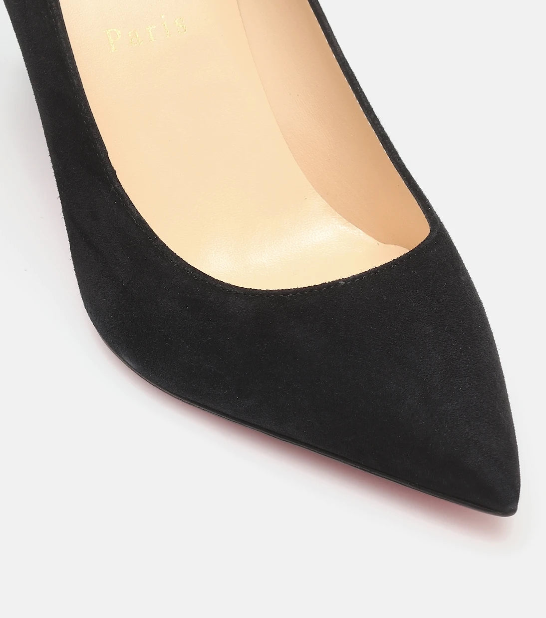 Christian Louboutin - Kate 85 suede pumps