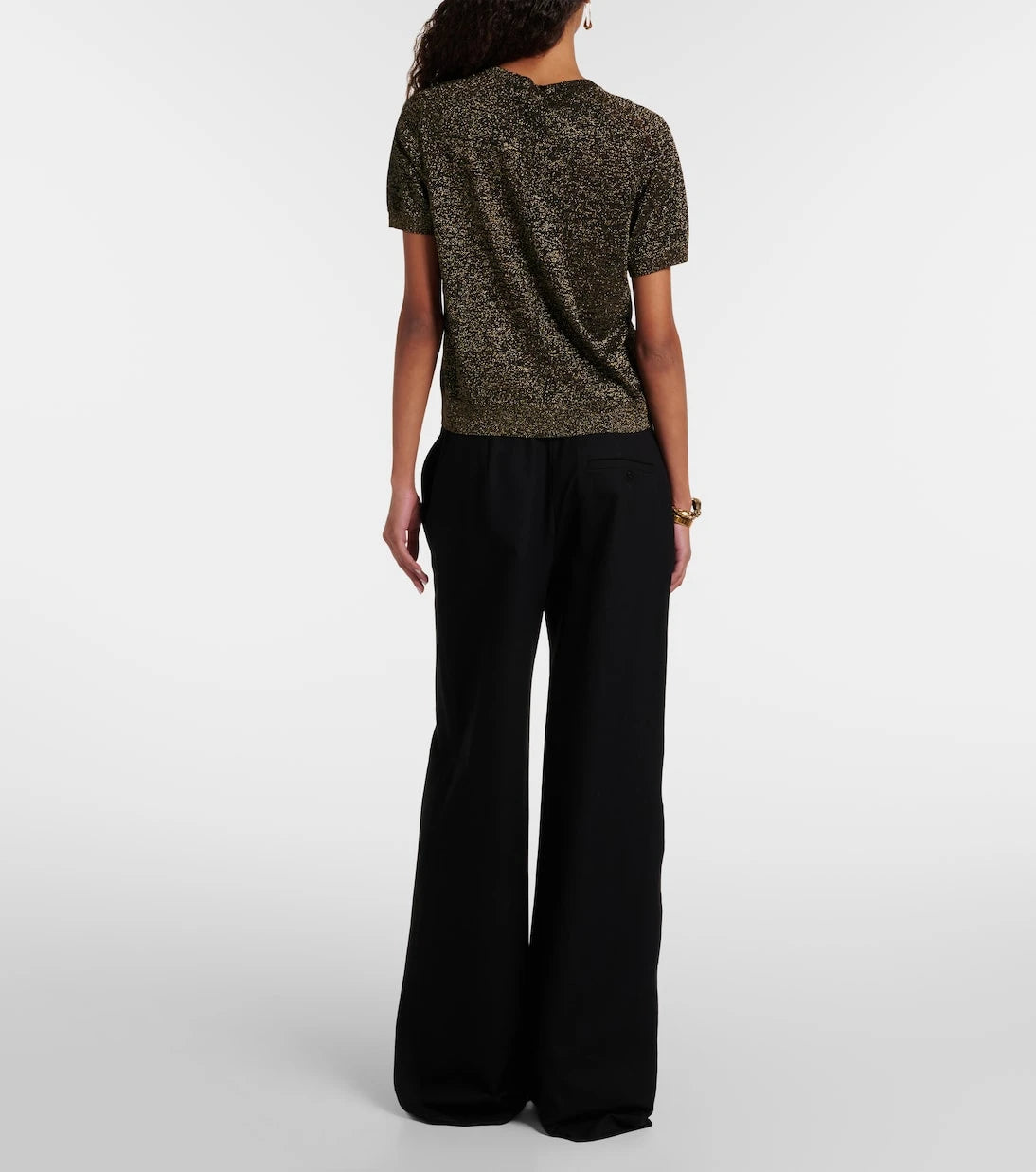 Joseph - Lille lamé knitted top