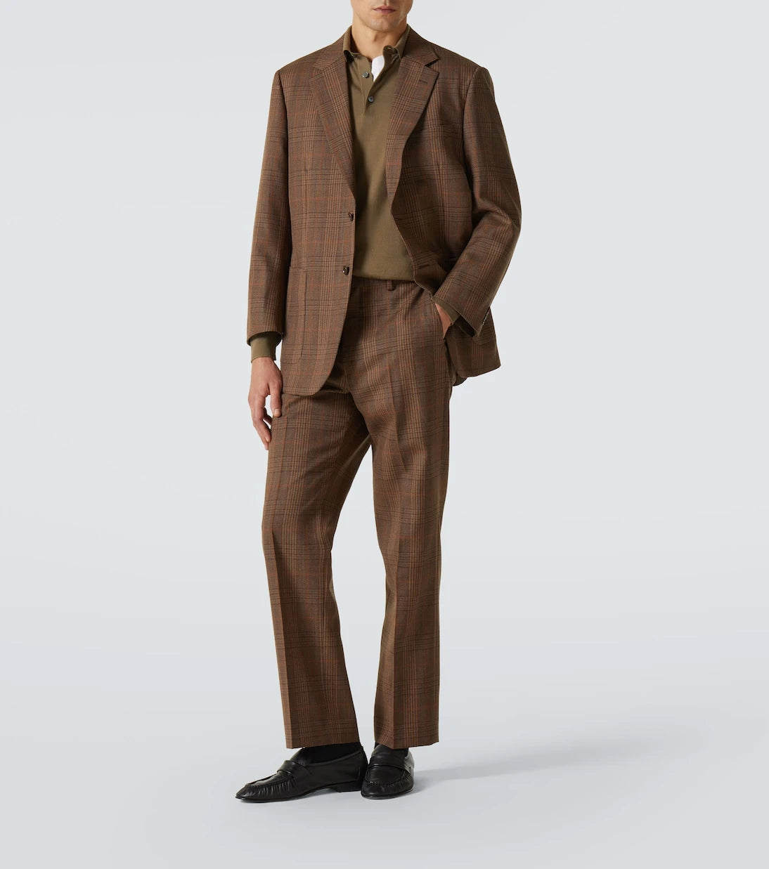 Auralee - Prince of Wales wool blazer