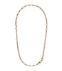 Yellow Gold Knuckle Classic Link Chain Necklace