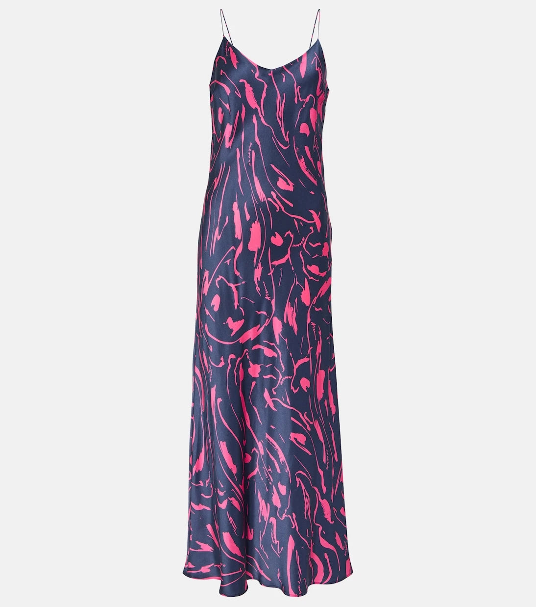 Asceno - Lyon printed silk maxi dress