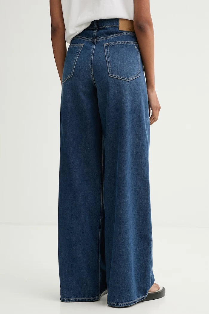 rag & bone дънки wide leg дамски Sofie
