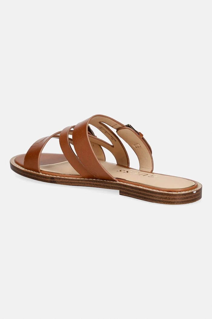 Guess чехли дамски от кожа GRAYDEN