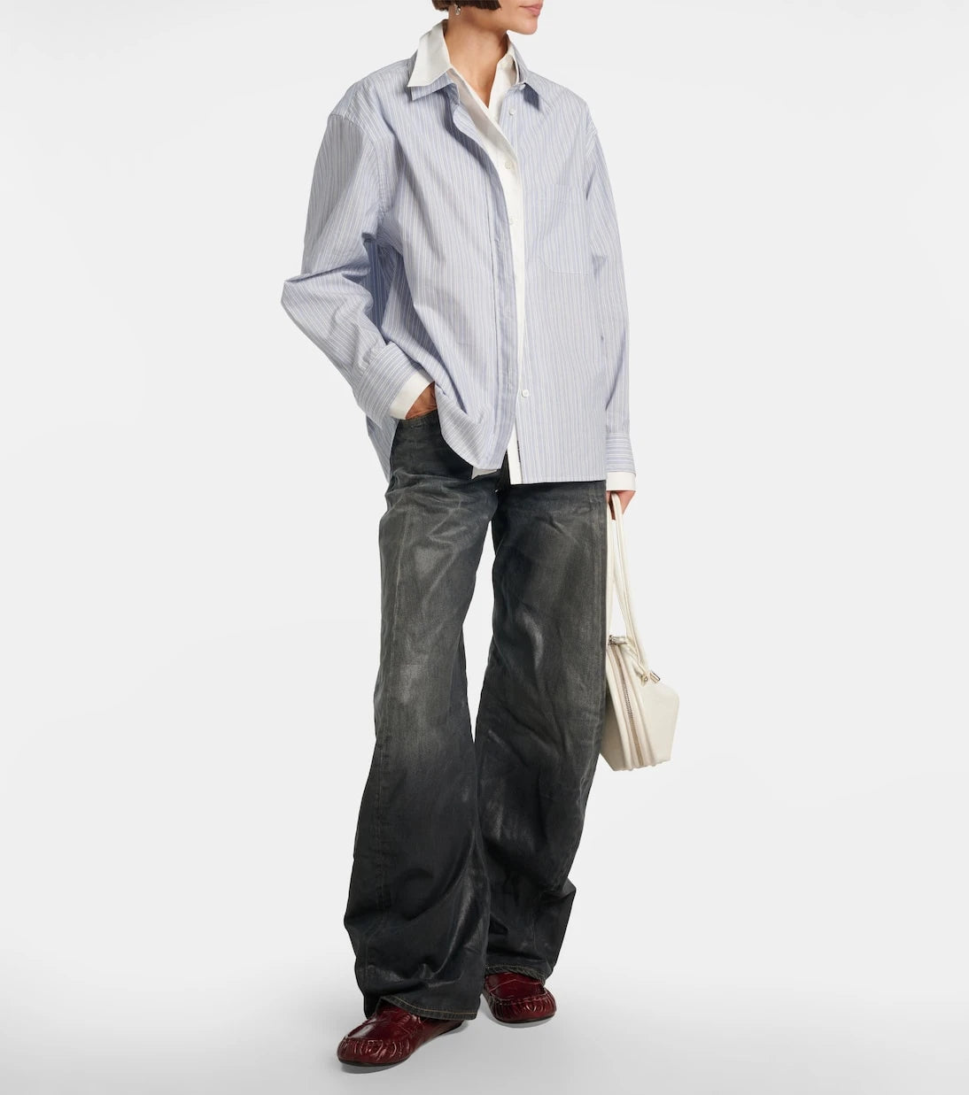 Acne Studios - Bojan croc-effect leather loafers