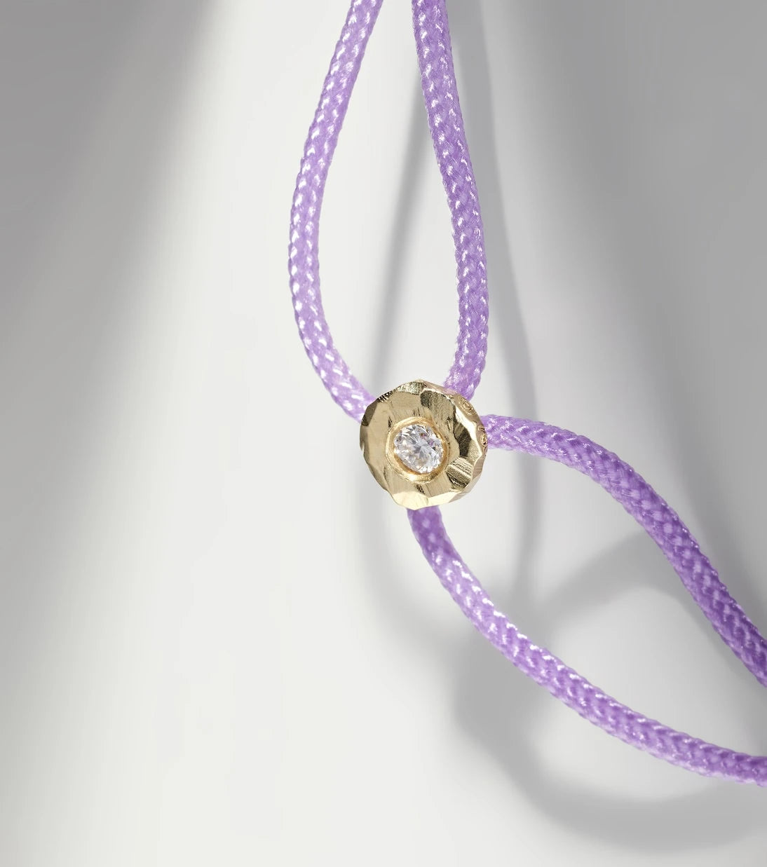Octavia Elizabeth - Parachute Nesting Gem 18kt gold bracelet with diamond