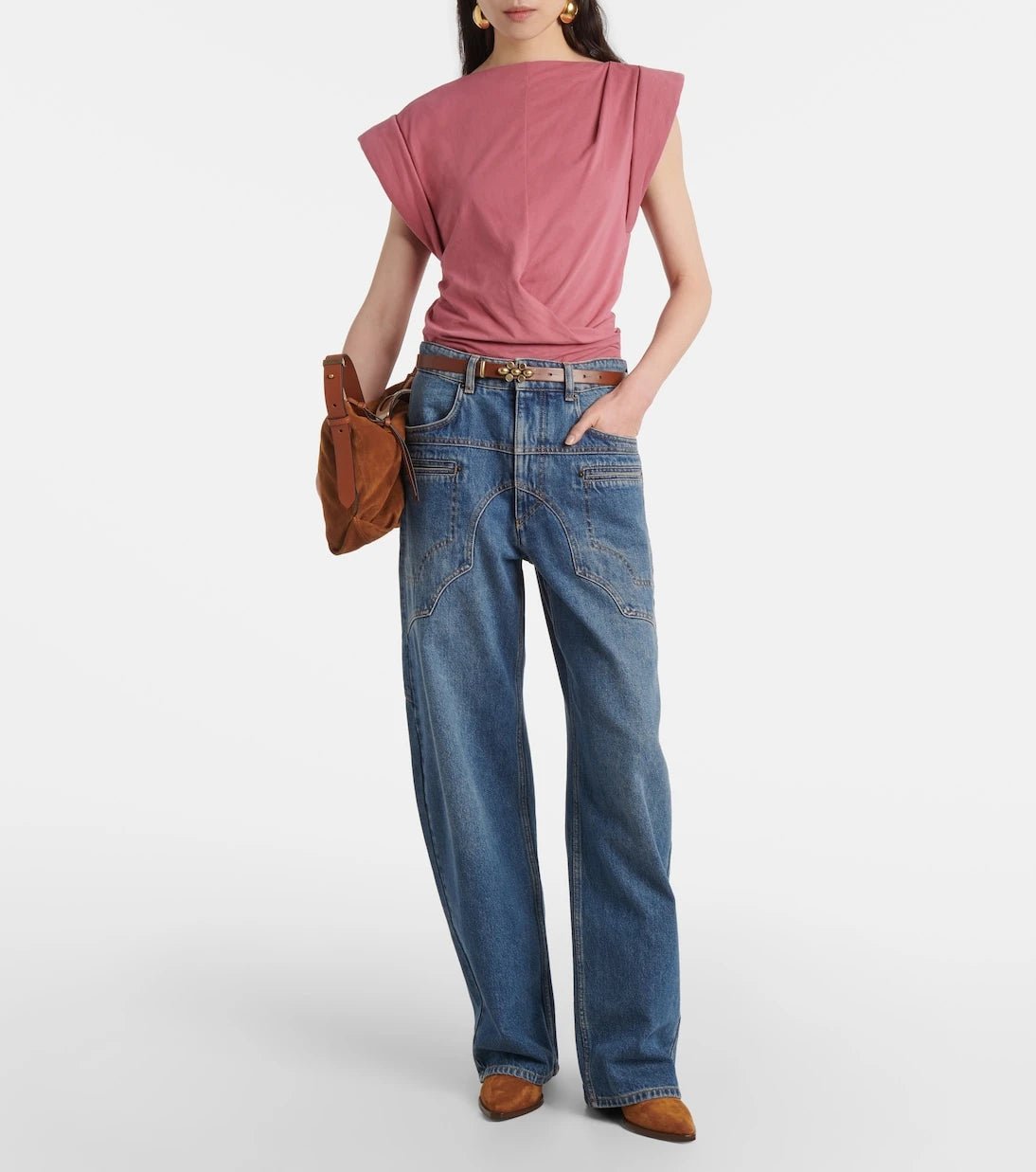 Isabel Marant - Maisan cotton jersey tank top