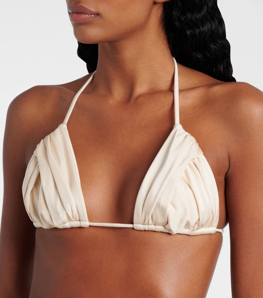 Bananhot - Jasmin ruched triangle bikini top